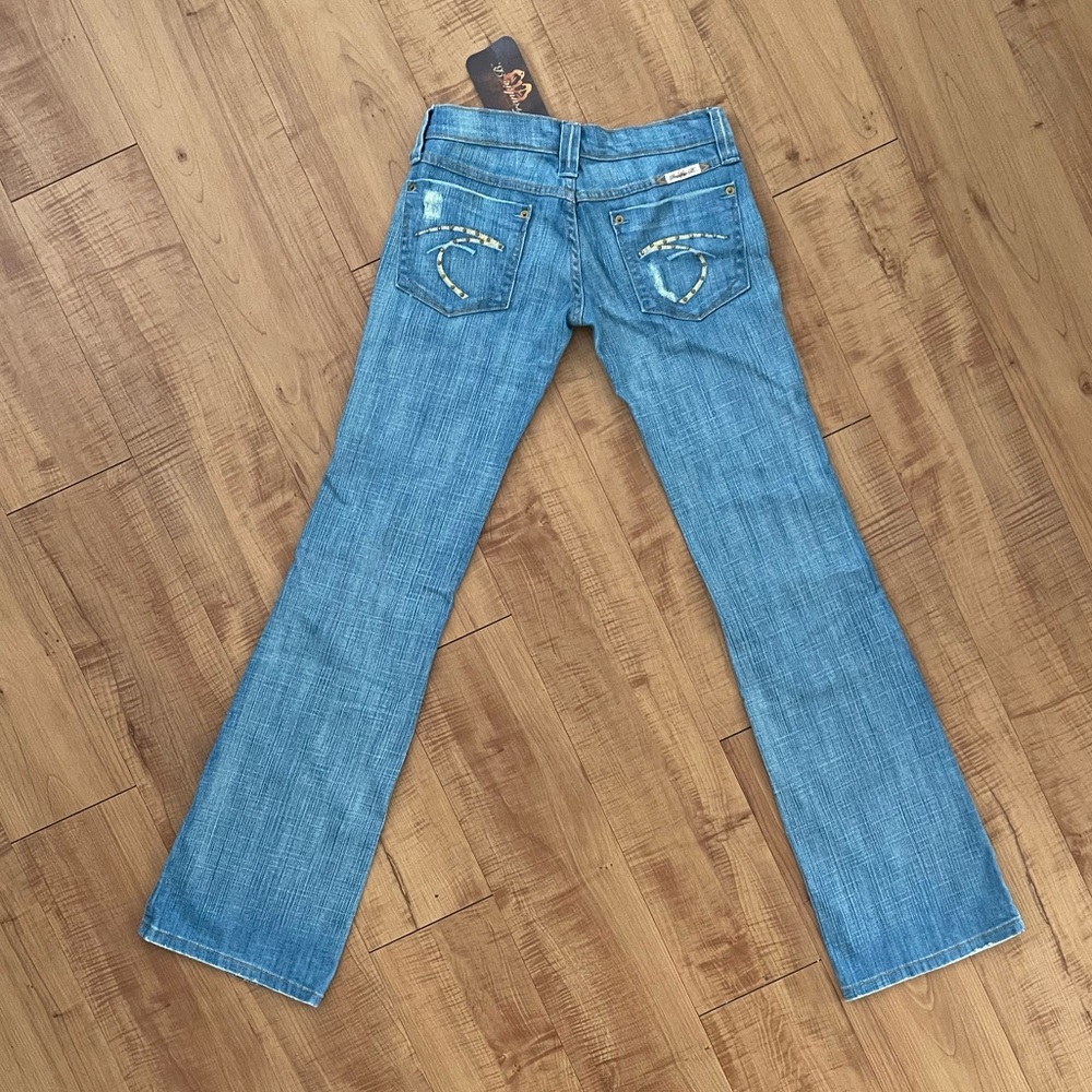 Frankie B. Blue Jeans with Stud Details BNWT